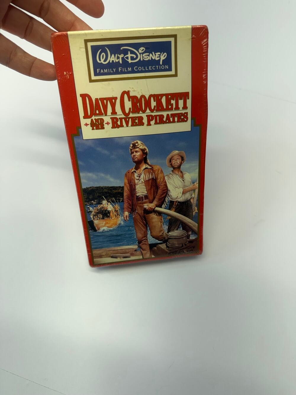 Davy Crockett and the River Pirates (VHS, 1997) Disney Family Film Collection